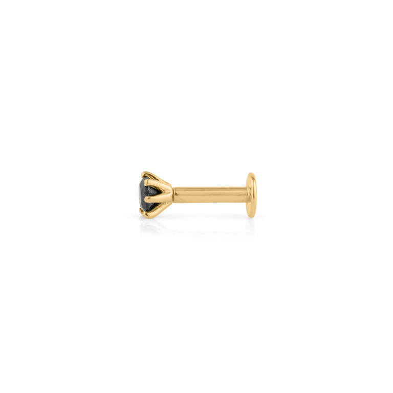 Piercing BRIANA 3mm Spinel Silber