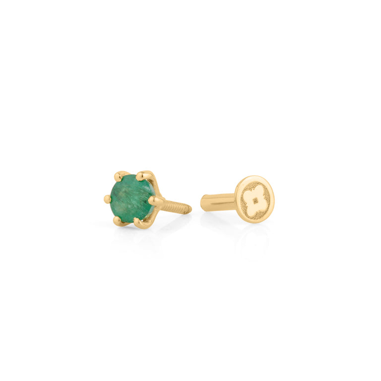 Piercing BRIANA 4mm Smaragd