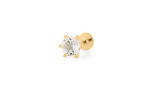 Piercing BRIANA 4mm Topas