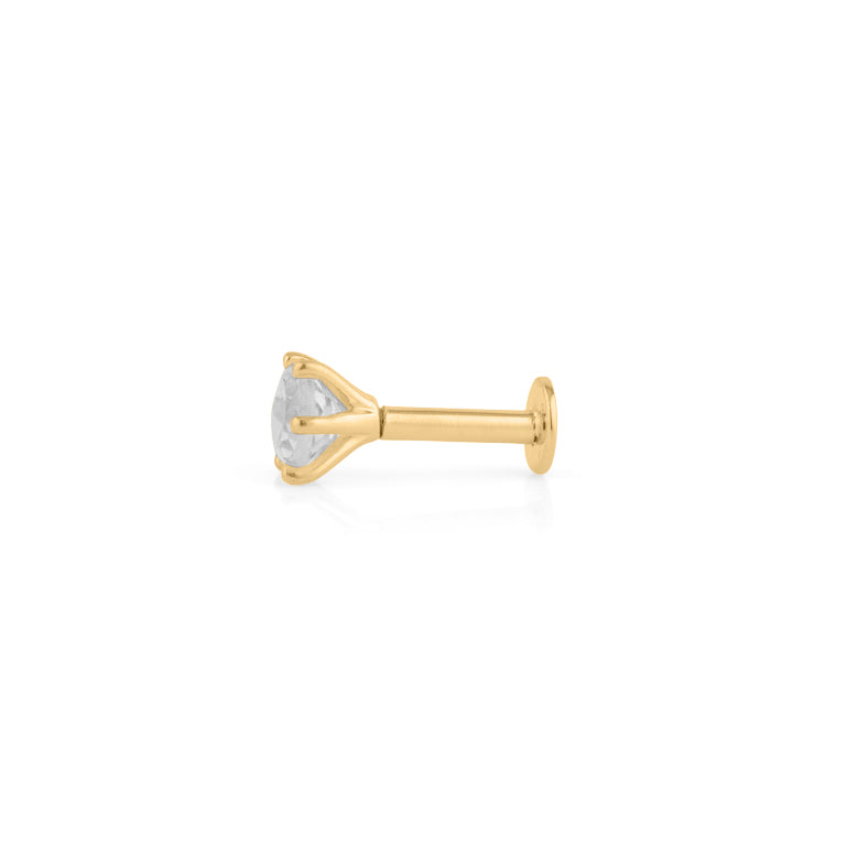 Piercing BRIANA 4mm Topas