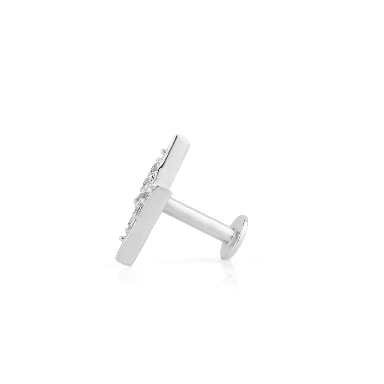 Piercing BLITZ mit Diamanten