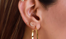 Piercing TEEGAN Diamant 18k Gelbgold