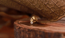 Piercing TEEGAN Diamant 18k Gelbgold