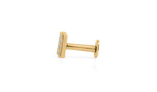 Piercing BUCHSTABEN