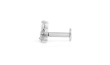Piercing CASSIDY mit Topas Silber