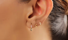 Piercing KITE  3X5 mm CITRIN Drachenform
