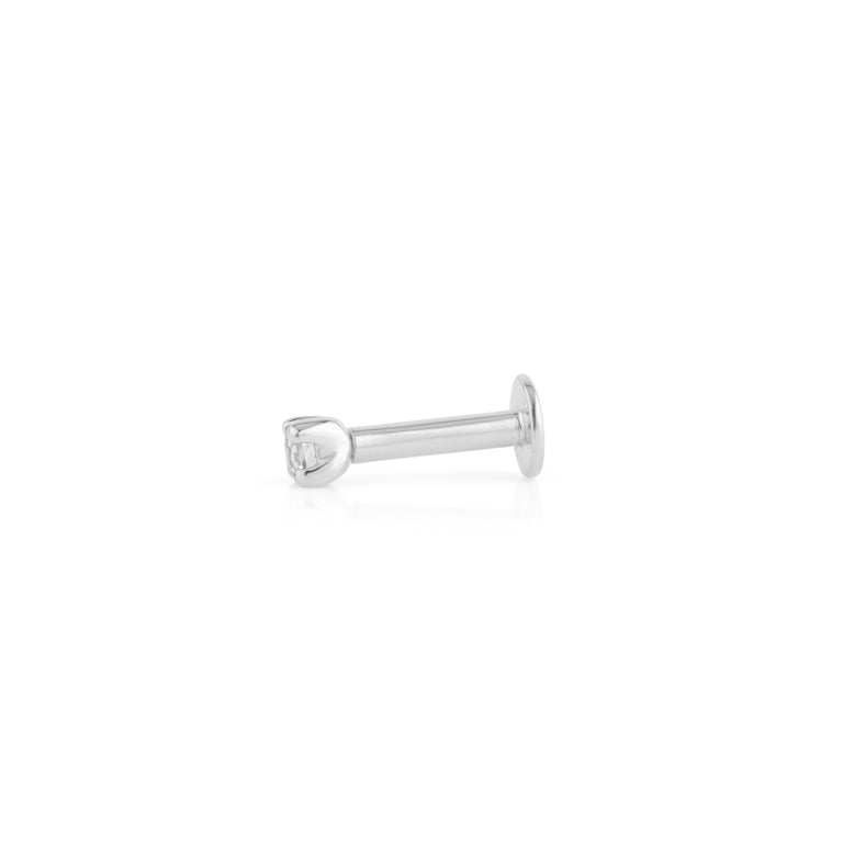 Piercing DIANA 2.5mm Topas Silber