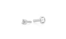 Piercing DIANA 2.5mm Topas Silber