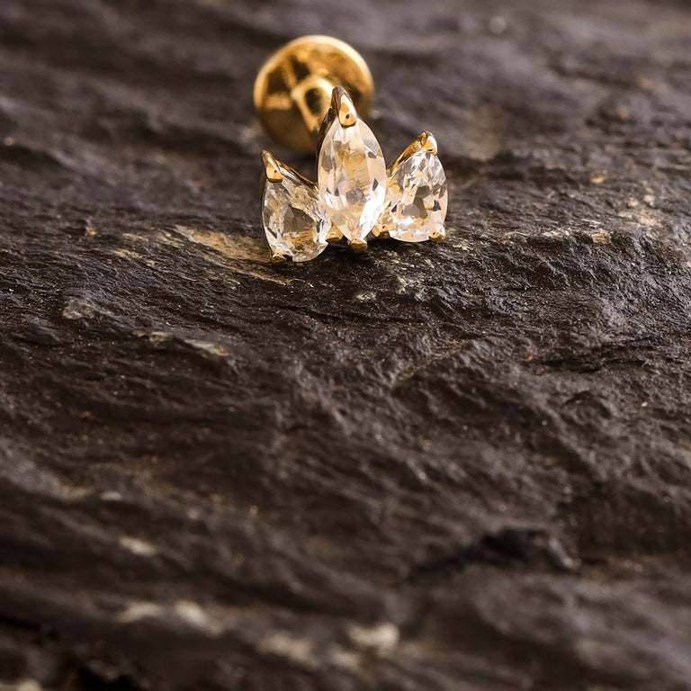 Piercing DROPS Topas