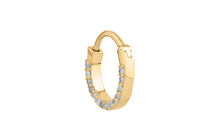 Piercing KENSY 10mm Diamanten 9k Gold