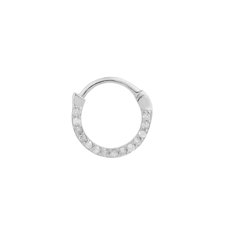 Piercing KENSY 10mm Diamanten 9k Gold