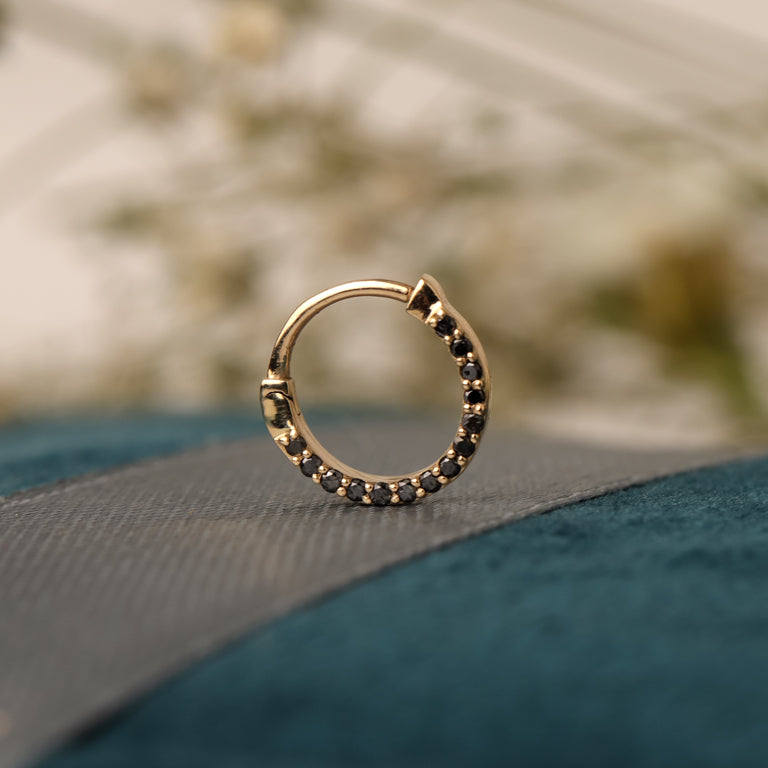 Piercing KENSY 10mm Black Diamond