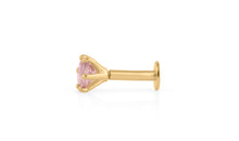 Piercing BRIANA 4mm  Pinkturmalin