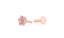 Piercing BRIANA 4mm  Pinkturmalin