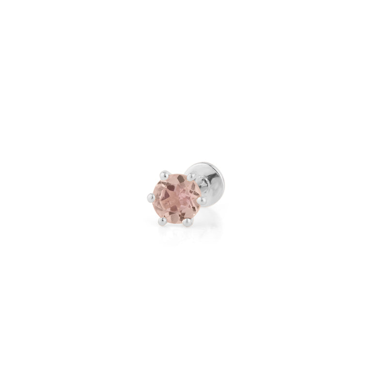 Piercing BRIANA 4mm  Pinkturmalin
