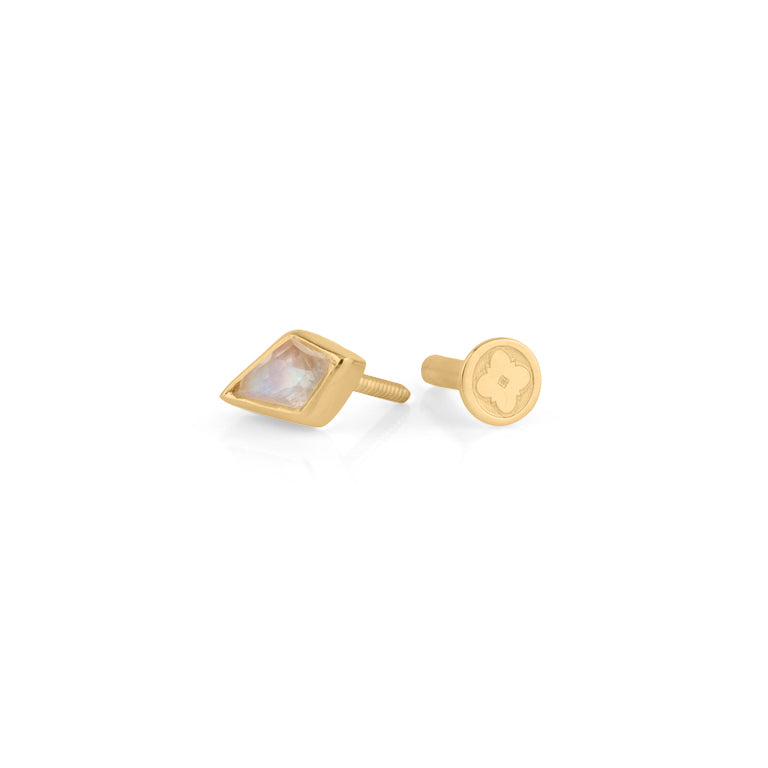 Piercing KITE  3X5 mm MONDSTEIN  Drachenform