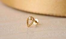 Piercing NEREID mit Diamant Silber