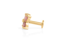 Piercing SERAINA Rosaturmalin
