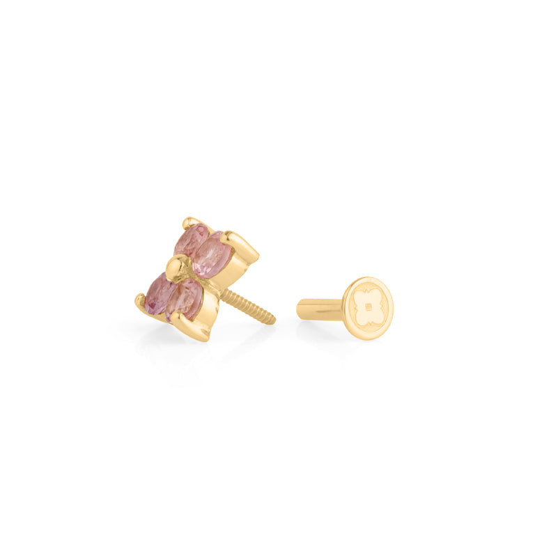 Piercing SERAINA Rosaturmalin