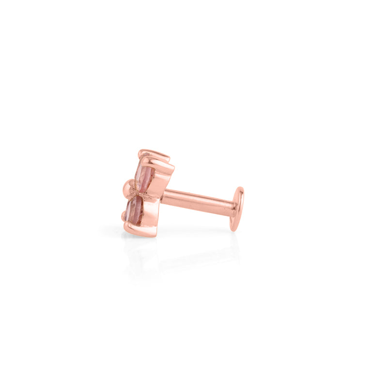 Piercing SERAINA Rosaturmalin