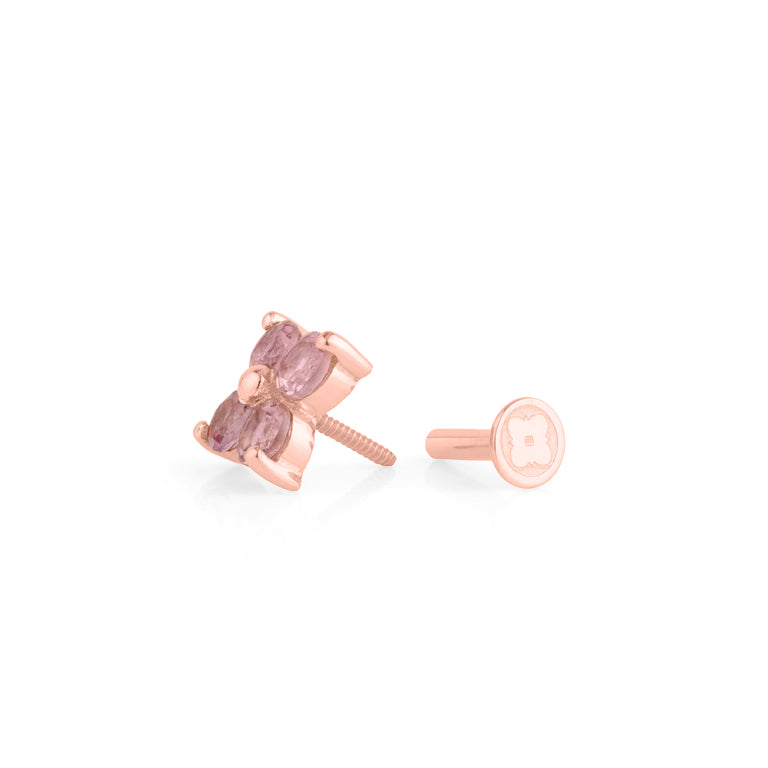 Piercing SERAINA Rosaturmalin