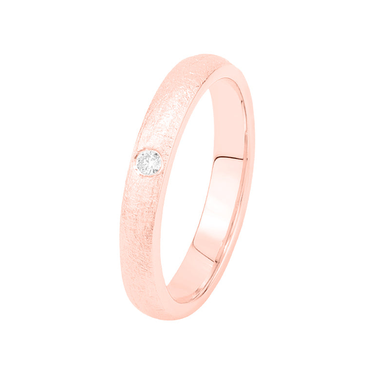 Ring COLIN  3mm mit 2mm Diamant