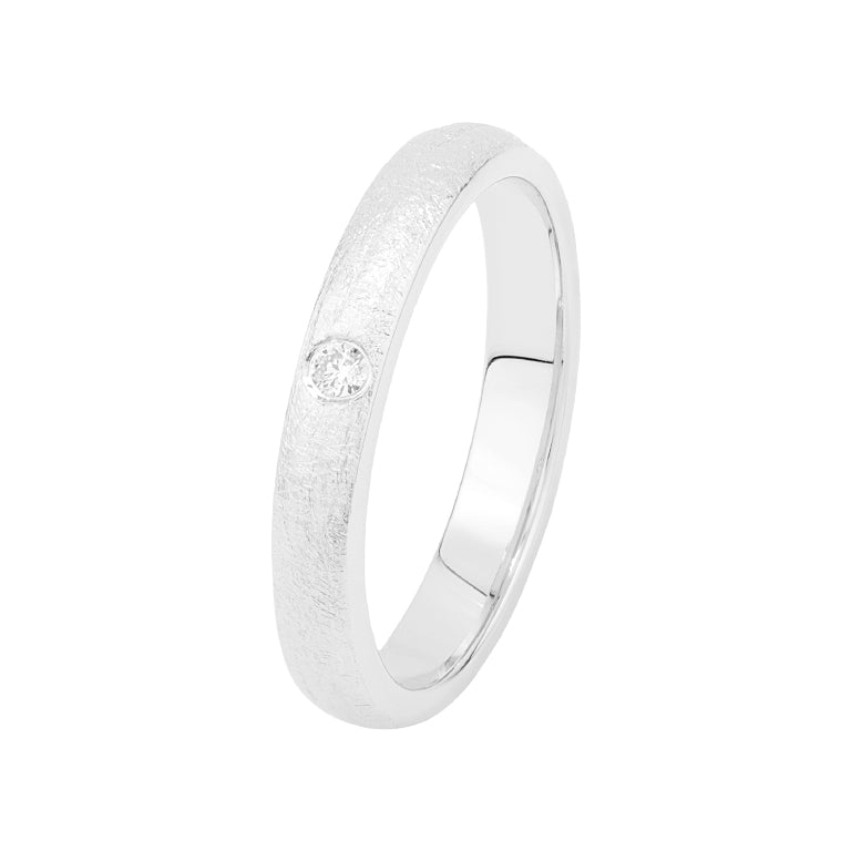 Ring COLIN  3mm mit 2mm Diamant