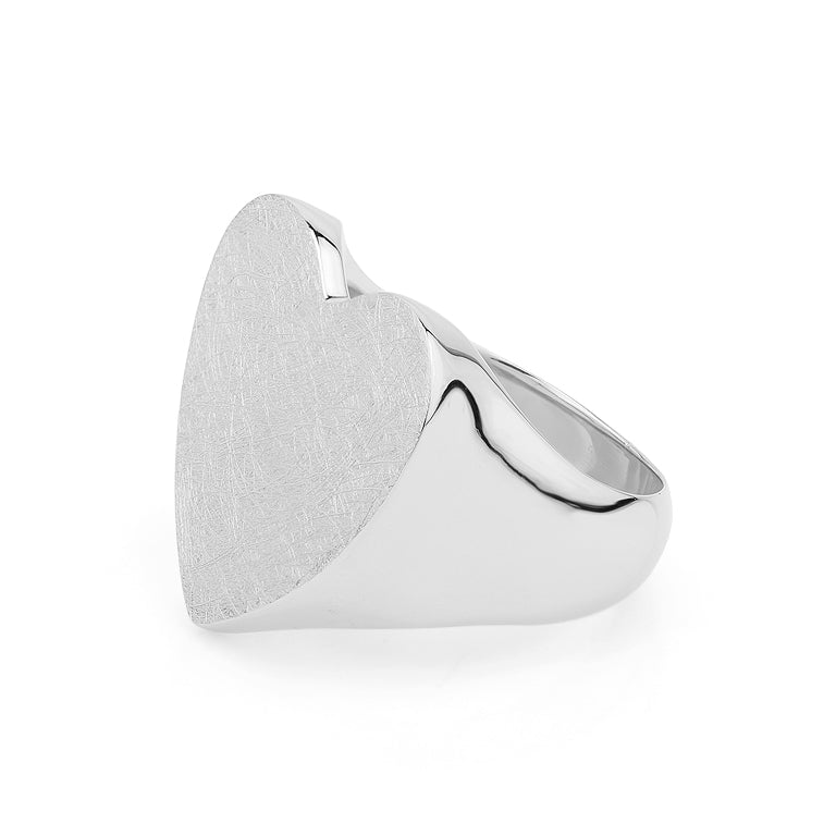 Ring ICE HEART  Silber