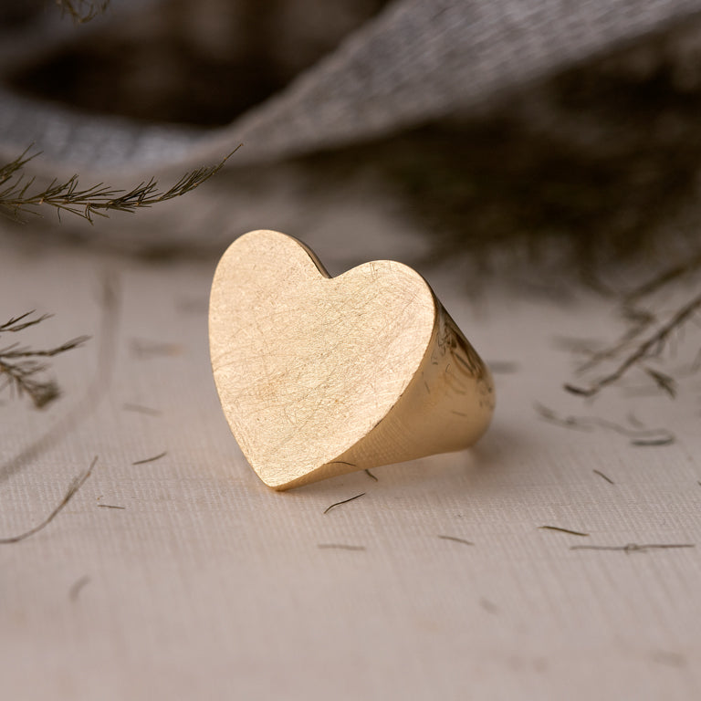 Ring ICE HEART  Silber
