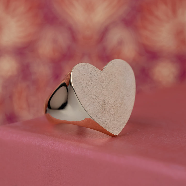 Ring ICE HEART  Silber