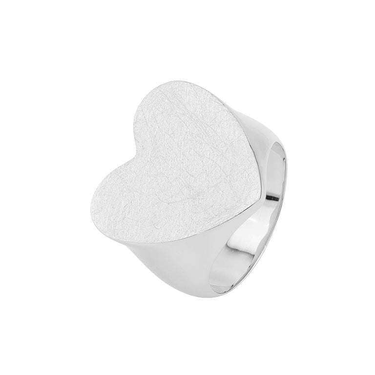 Ring ICE HEART  Silber