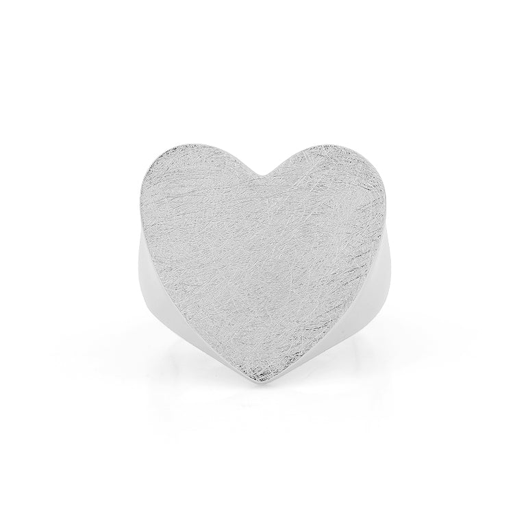 Ring ICE HEART  Silber