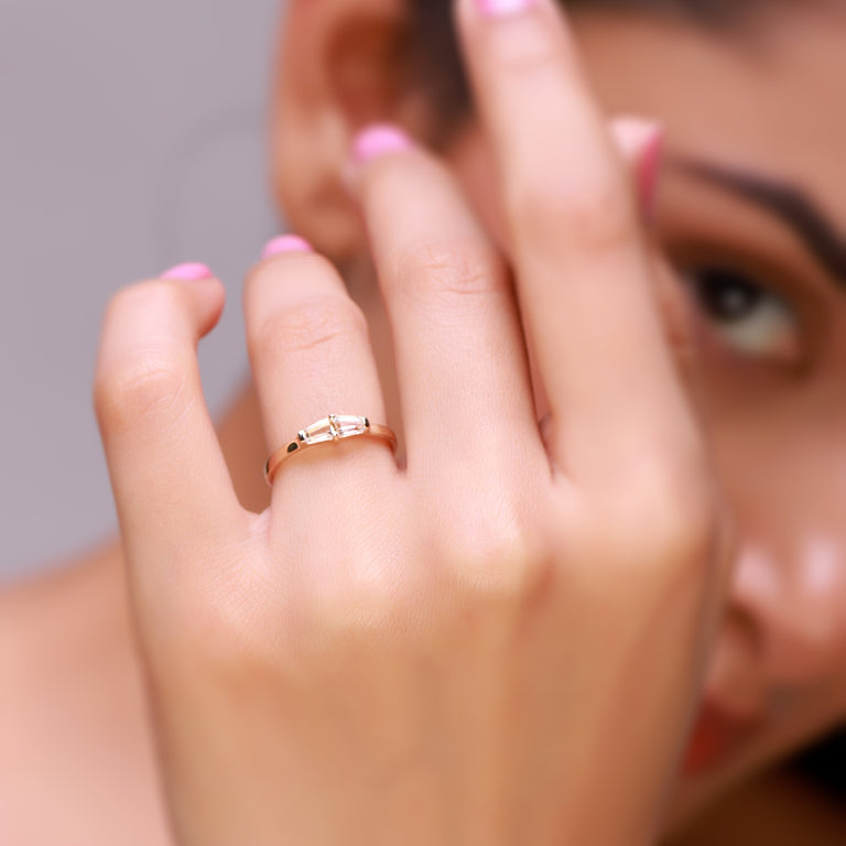 Ring ANTOINETTE Topas