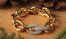 Armband SALOMEA mit Cliplock Topas