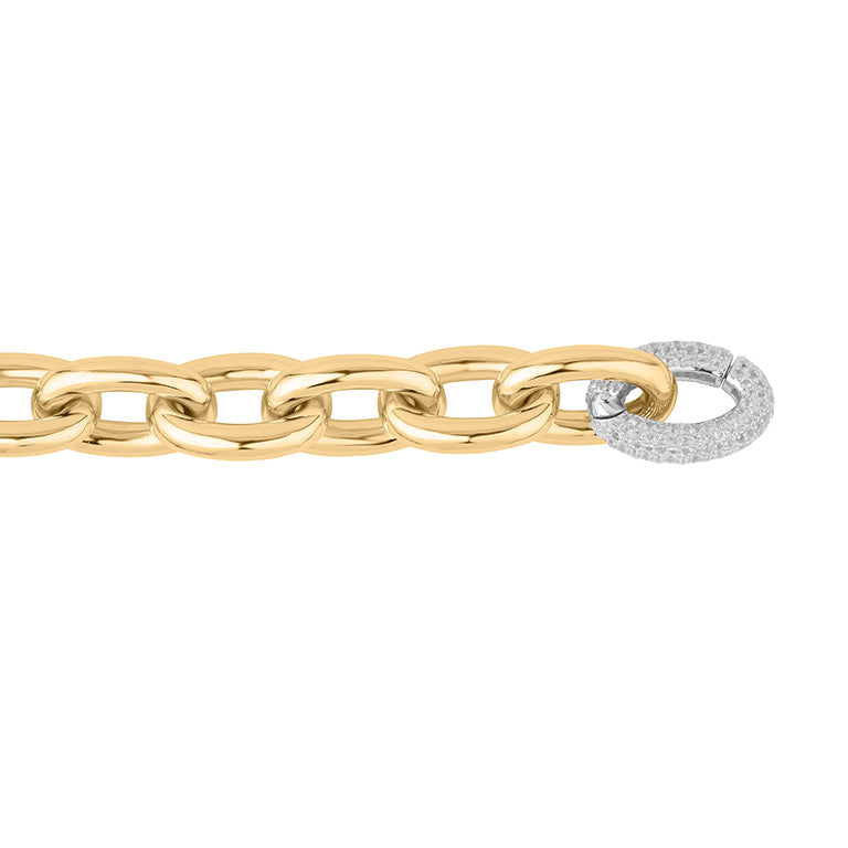Armband SALOMEA mit Cliplock Topas