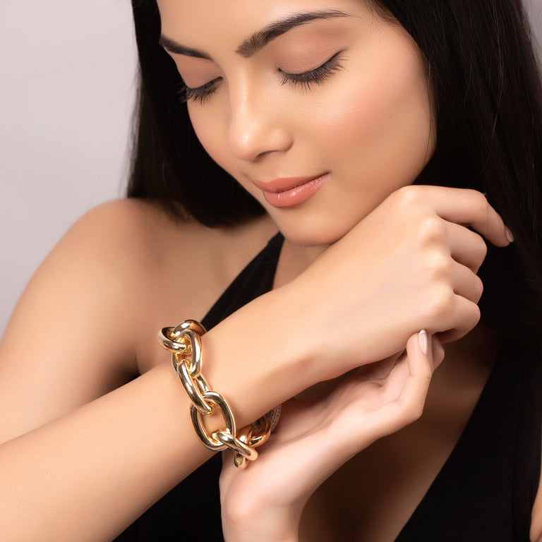 Armband SALOMEA mit Cliplock Topas