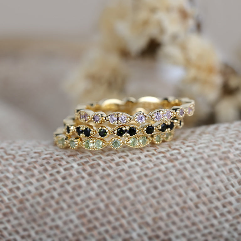 Ring SARIYA mit Grünturmalin