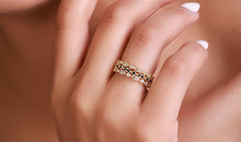 Ring SARIYA mit Grünturmalin