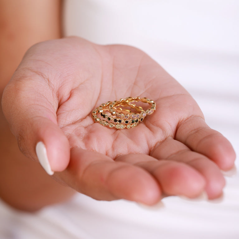 Ring SARIYA mit Grünturmalin