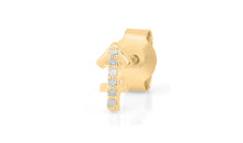 Sternzeichen Ohrstecker SCHUETZE SAGITTARIUS mit Diamanten