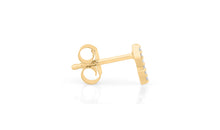 Sternzeichen Ohrstecker SCHUETZE SAGITTARIUS mit Diamanten