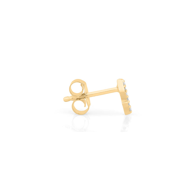 Sternzeichen Ohrstecker SCHUETZE SAGITTARIUS mit Diamanten