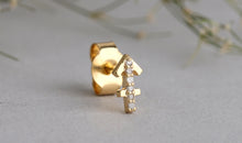 Sternzeichen Ohrstecker SCHUETZE SAGITTARIUS mit Diamanten