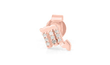 Sternzeichen Ohrstecker SKORPION SCORPIO mit Diamanten
