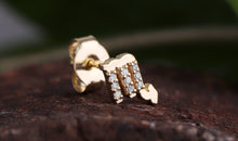 Sternzeichen Ohrstecker SKORPION SCORPIO mit Diamanten