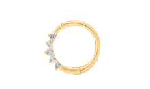 Piercing Segmentring AGATHA 9k Gelbgold
