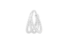 Segment Ring Creole TWIST einzeln Silber 925
