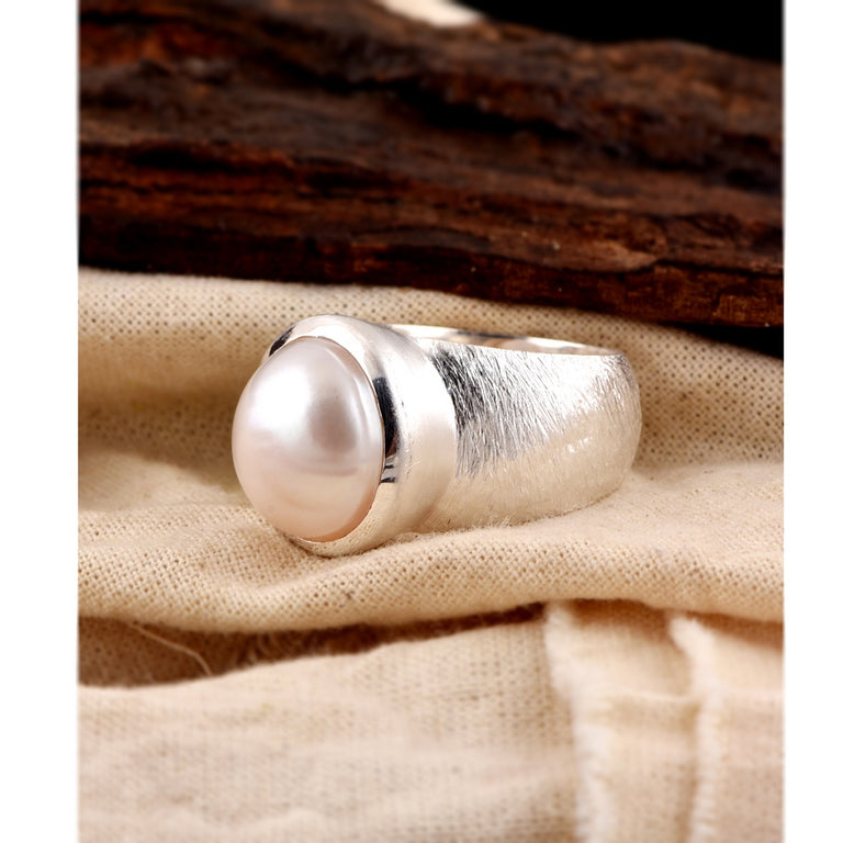 Ring NADINE Silber mit Perle