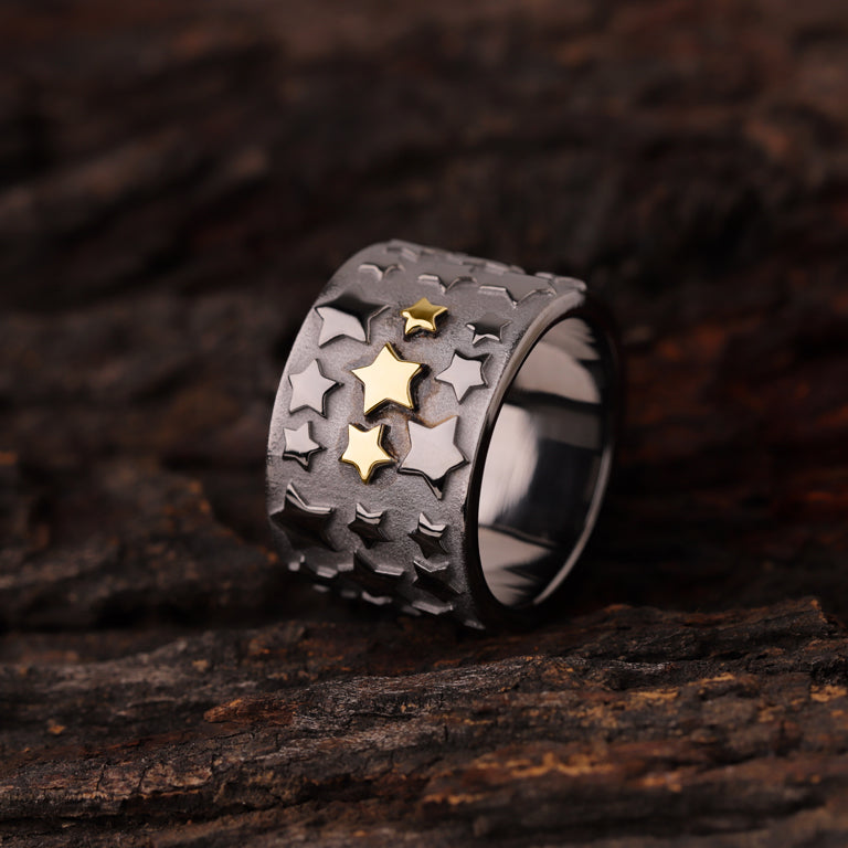 Statement  Ring STERNEN Silber