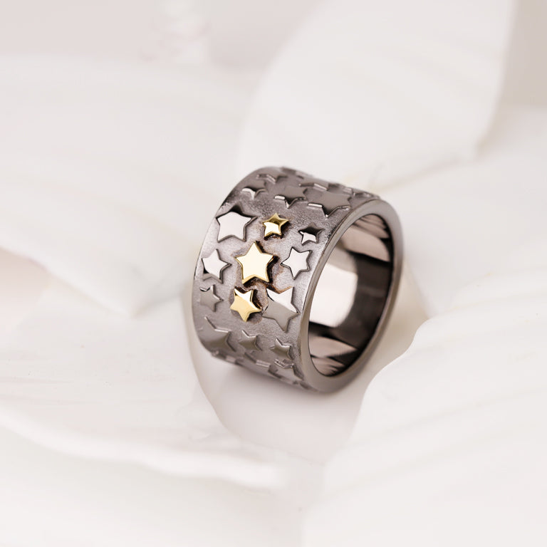 Statement  Ring STERNEN Silber